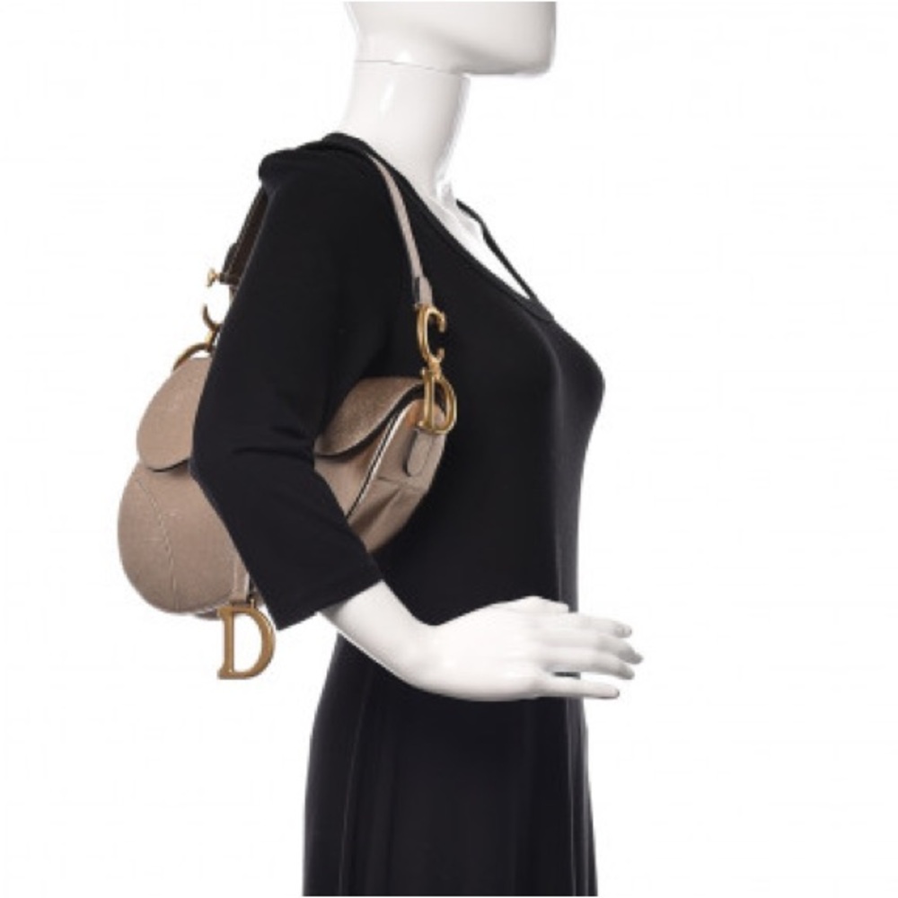 Dior saddle bag ultra rare champagne gold - Picture 13 of 15